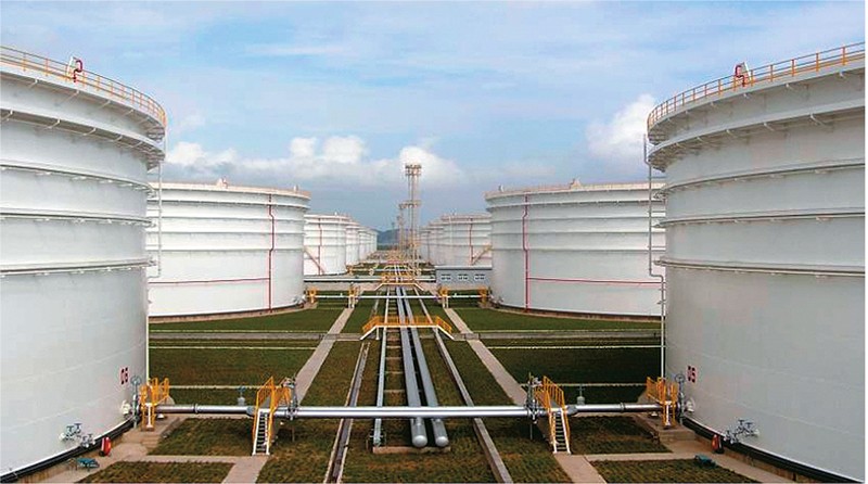 全接液內浮頂及高效彈性邊緣密封裝置